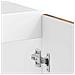 Mobiletto per lavabo Lucca 2 pcs Rovere fumé Legno multistrato - Foto miniatura 6