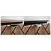 | Mobiletto 140 cm - Marron Mat - Mobili da bagno - Mobiletti - Piano di lavoro nero - Libreria - Foto miniatura 3