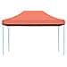 Tenda Party Terracotta 292 x 440 x 315 cm Tessuto Oxford - Foto miniatura 3