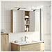 Set di Armadi da Bagno con porta 3 pcs 100 x 10,5 x 60,5 cm - Foto miniatura 2