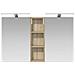 Set di Armadi da Bagno con porta 3 pcs 100 x 10,5 x 60,5 cm - Foto miniatura 6