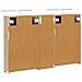 Set di Armadi da Bagno con porta 3 pcs 100 x 10,5 x 60,5 cm - Foto miniatura 9