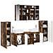 Set di mobili per il bagno 6 pcs Rovere Fumo - Foto miniatura 3