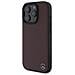 Custodia In Pelle Con Imitazione Legno ""mb"" Magsafe Per Iphone 16 Pro Max - Rossa - Foto miniatura 2