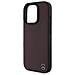 Custodia In Pelle Con Imitazione Legno ""mb"" Magsafe Per Iphone 16 Pro Max - Rossa - Foto miniatura 6