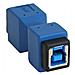 adattatore usb 3.0 type-b femmina a usb 3.0 type-b femmina - Foto miniatura 2