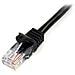 Cavo di rete CAT 5e - Cavo Patch Ethernet RJ45 UTP Nero da 1m antigroviglio - Cavo RJ45 M / M Cat 5e - Foto miniatura 2