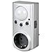 Plug Adapter with Motion Detector silver - Foto miniatura 1