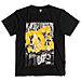 T-shirt Borough Ss Bambino Xl Nero Giallo - Foto miniatura 1