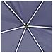 Gazebo Esagonale Pop-Up con 6 Pareti Blu Scuro 3,6x3,1 m - Foto miniatura 2