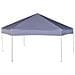 Gazebo Esagonale Pop-Up con 6 Pareti Blu Scuro 3,6x3,1 m - Foto miniatura 6