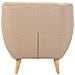 Poltrona Singola Beige Imbottita In Tessuto Motala - Foto miniatura 30