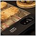 Tostapane Easy Toast Basic Potenza 900 W Colore Nero / Inox - Foto miniatura 2