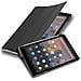 Custodia Per Tablet Compatibile Con Kindlefire Hd 10 2017 (7. Gen.) In Nero Satin - Coperchio Protettiva Ultra Sottile Con Funzione Auto Wake Up E Stand - Foto miniatura 4