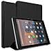 Custodia Per Tablet Compatibile Con Kindlefire Hd 10 2017 (7. Gen.) In Nero Satin - Coperchio Protettiva Ultra Sottile Con Funzione Auto Wake Up E Stand - Foto miniatura 10