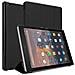 Custodia Per Tablet Compatibile Con Kindlefire Hd 10 2017 (7. Gen.) In Nero Satin - Coperchio Protettiva Ultra Sottile Con Funzione Auto Wake Up E Stand - Foto miniatura 11