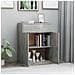 Credenza Grigio Cemento 60x30x75 cm in Legno Multistrato - Foto miniatura 2