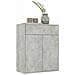 Credenza Grigio Cemento 60x30x75 cm in Legno Multistrato - Foto miniatura 3