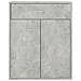 Credenza Grigio Cemento 60x30x75 cm in Legno Multistrato - Foto miniatura 7