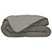 Couette Microfibre 400g / m Calgary Taupe & Lin 140x200cm - Foto miniatura 3