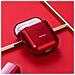 Airpods 2/1 Custodia Brillante Gancio Red (arappod-a09)  - Foto miniatura 2