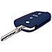 Copritastiera Auto Per Vw Golf 7 Mk7 - Copertura Fob Silicone Chiave Di Protezione Per Vw Golf 7 Mk7 3 Abbottona La Chiave Car - Dark Blue Red - Foto miniatura 3