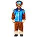 Amscan - Costume Deluxe Chase Paw Patrol Bambino - Taglia: 4 - 6 Ans (110 Cm)  - Foto miniatura 1