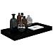 Scaffali A Parete 2 Pz Nero Lucido 50x23x3,8 Cm In Mdf - Foto miniatura 3