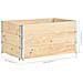 Collari per Pallet 3 pz 80x120 cm in Legno Massello di Pino - Foto miniatura 2