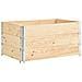 Collari per Pallet 3 pz 80x120 cm in Legno Massello di Pino - Foto miniatura 1