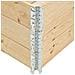 Collari per Pallet 3 pz 80x120 cm in Legno Massello di Pino - Foto miniatura 3