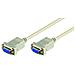 DB9-DB9 (3m) F / F Null modem 3m Bianco cavo di rete - Foto miniatura 1