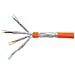 187321 Cavo di Rete 100 m Cat7 S / FTP (S-STP) Arancione - Foto miniatura 1