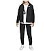Felpa Da Ragazzo Con Cappuccio E Full Zip Club Nero Taglia S (128-137 Cm) Cod Dd1698-010 - Foto miniatura 4