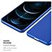 Custodia Compatibile Con Apple Iphone 12 Pro Max In Blu Metallico - Coperchio Protettivo In Silicone Tpu Flessibile - Foto miniatura 6