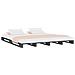 Letto a Pallet Grigio 150x200 cm Massello di Pino 5FT King Size - Foto miniatura 3