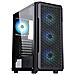 Itek Case Six Triangle - Gaming  Middle Tower, 4x12cm Argb Fan,  Usb3, Side Panel Temp Glass - Foto miniatura 2