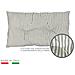 Cuscino Imbottito Cuccia Cane Gatto Morbido Trapuntato 45x75cm Dis. Millerighe 45x75cm Grigio - Foto miniatura 2