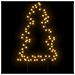 Decorazione Luminosa Natalizia Con Picchetti Albero 80led 60cm - Foto miniatura 2