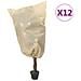 Coperture Con Coulisse Per Piante 12pz 70 G /m 0,8x1 M - Foto miniatura 1