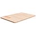 Piano Bagno 60x40x1,5 Cm In Legno Massello Non Trattato - Foto miniatura 1
