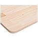 Piano Bagno 60x40x1,5 Cm In Legno Massello Non Trattato - Foto miniatura 3