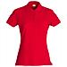 Basic Polo Ladies Rosso M - Foto miniatura 1