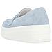 Blue Casual Closed Loafers Mocassino Pelle Scamosciata /nabuk Scarpe Donna Blu Eu 37, D1c05-11 - Foto miniatura 3