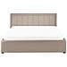 Letto Contenitore Bouclé Montlaur 160 X 200 Cm Tortora - Foto miniatura 7