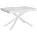 Tavolo allungabile 90x120/380 cm Plaker bianco frassino gambe bianche - Foto miniatura 1