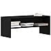 Mobile Porta TV Rovere Nero 100x40x40 cm in Legno Multistrato - Foto miniatura 9
