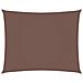 Parasole A Vela Oxford Rettangolare 3x4,5 M Marrone - Foto miniatura 1