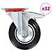 Lusso Casadino -  Ruote Girevoli 32 Pz 160 Mm - Foto miniatura 2
