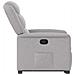 Poltrona Alzapersona Reclinabile Grigio Nuvola in Tessuto - Foto miniatura 6